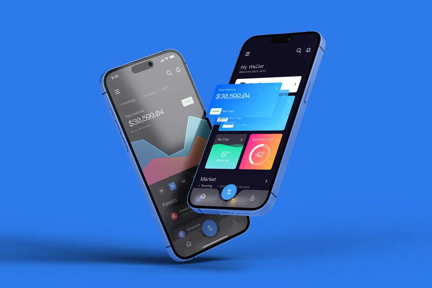 Clavi App phone mockup
